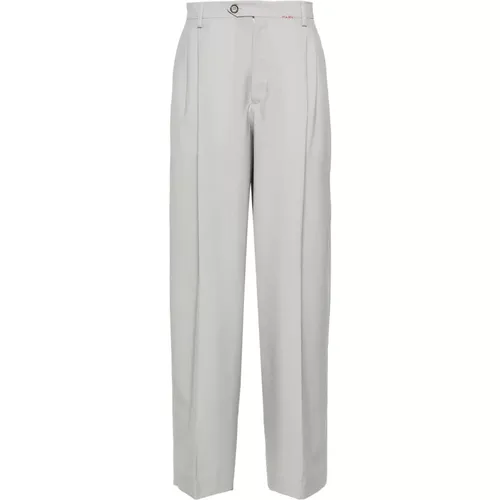 Wide Trousers, male, , Size: M Men's Casual Pants - Marni - Modalova