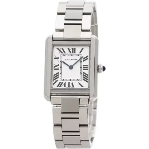 Pre-owned Watches, female, , Size: ONE SIZE Pre-owned Glass watches - Cartier Vintage - Modalova