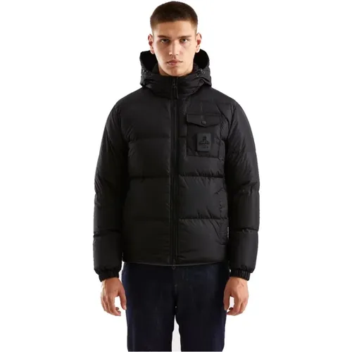 Gefütterte Jacke mit Kapuze , Herren, Größe: 2XL - RefrigiWear - Modalova