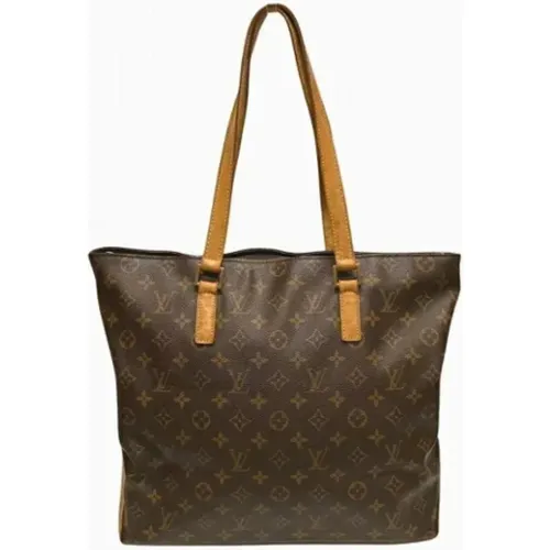 Pre-owned Tote Bags, female, , Size: ONE SIZE Pre-owned Canvas shoulder-bags - Louis Vuitton Vintage - Modalova