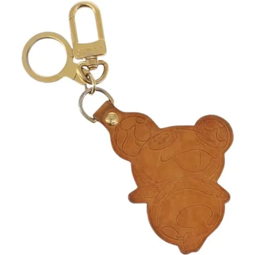 Pre-owned Accessories, female, , Size: ONE SIZE Pre-owned Leather Key-Holder - Louis Vuitton Vintage - Modalova