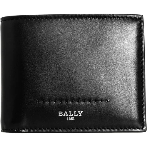 Wallets & Cardholders, male, , Size: ONE SIZE Classic Leather Wallet - Bally - Modalova