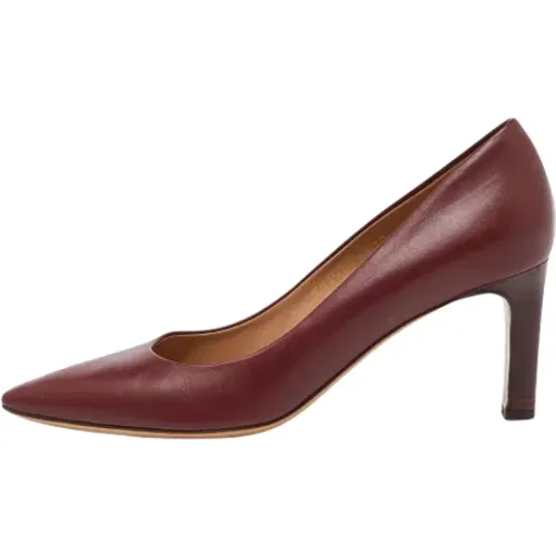 Pre-owned Pumps, female, , Size: 9 US Pre-owned Leather heels - Salvatore Ferragamo Pre-owned - Modalova