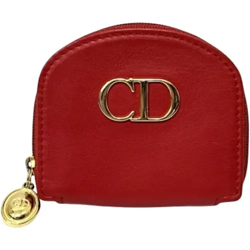 Pre-owned Leather wallets , unisex, Sizes: ONE SIZE - Dior Vintage - Modalova