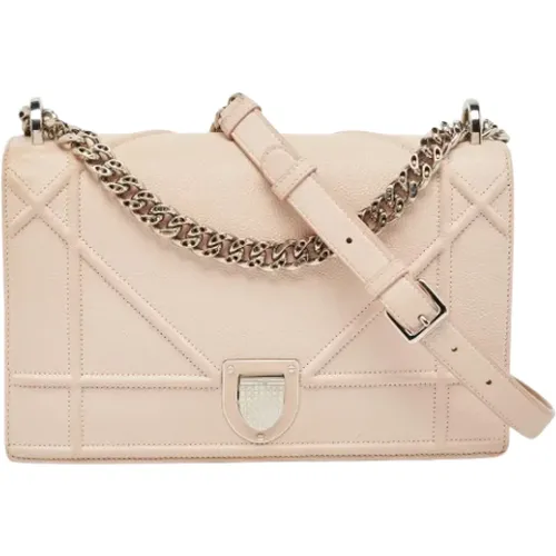 Pre-owned Cross Body Bags, female, , Size: ONE SIZE Pre-owned Leather dior-bags - Dior Vintage - Modalova