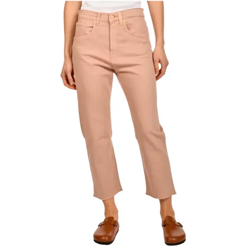 Fam X21 Trousers , female, Sizes: W28 - 7 For All Mankind - Modalova