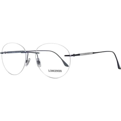 Glasses, male, , Size: ONE SIZE Stylish Men's Optical Frames - Longines - Modalova