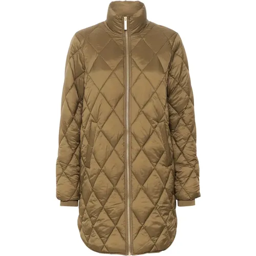 Parkas, female, , Size: 2XS Quilted Capers Jacket with High Collar - Part Two - Modalova