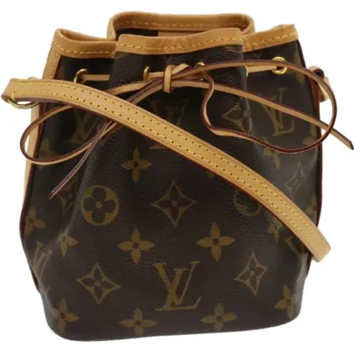 Braune Canvas Noe Tote Tasche - Louis Vuitton Vintage - Modalova