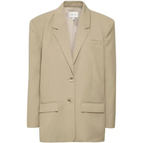 Eleganter Statement-Blazer für Frauen , Damen, Größe: Xs/S - Gestuz - Modalova