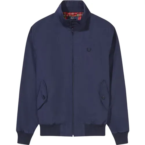 Harrington Jacket , male, Sizes: M, XL, S, L, 2XL - Fred Perry - Modalova