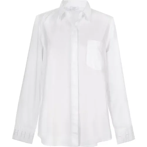 Classic Poplin Woven Blouse , female, Sizes: XL, L, M - Hést - Modalova