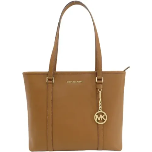 Pre-owned Tote Bags, female, , Size: ONE SIZE Pre-owned Leather totes - Michael Kors Pre-owned - Modalova