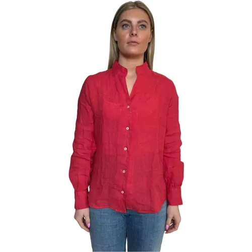 Linen Shirt , female, Sizes: XL - Bagutta - Modalova