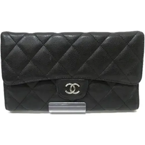 Pre-owned Leather Wallet , unisex, Sizes: ONE SIZE - Chanel Vintage - Modalova
