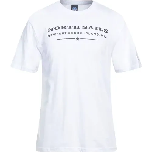 Elegant Cotton T-Shirt , male, Sizes: 2XL, M, XL - North Sails - Modalova