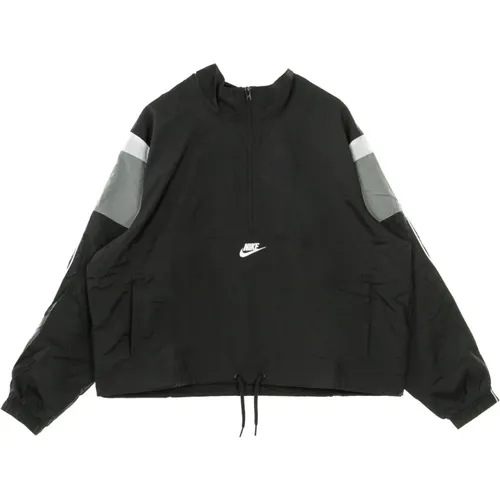 Sportswear Heritage Windbreaker Jacket , female, Sizes: L - Nike - Modalova