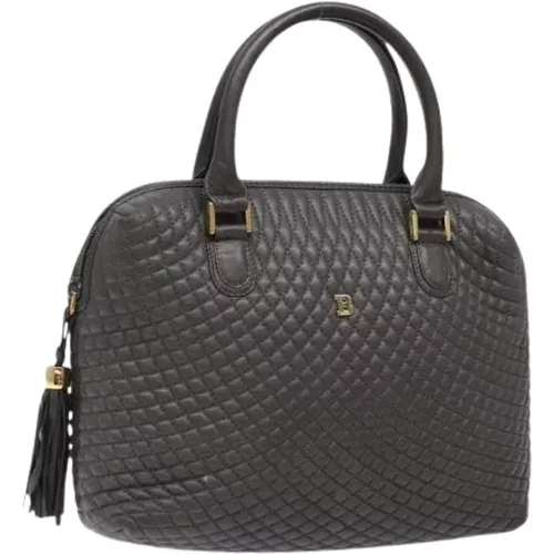 Pre-owned Handbags, female, , Size: ONE SIZE Pre-owned Leather Handbag - Bally Pre-owned - Modalova
