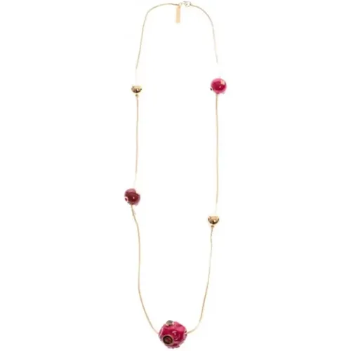 Goldener Kragen Halskette , Damen, Größe: ONE Size - Marni - Modalova