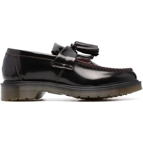 Tassel Detail Leather Flat Shoes , male, Sizes: 6 UK - Dr. Martens - Modalova