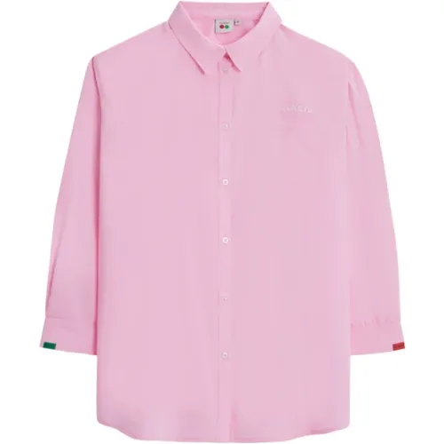 Casual Shirts , Damen, Größe: M - Kickers - Modalova