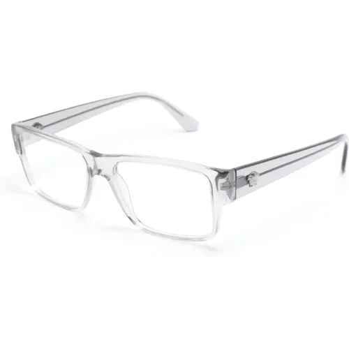 Graue Optische Brille Stilvolles Design - Versace - Modalova