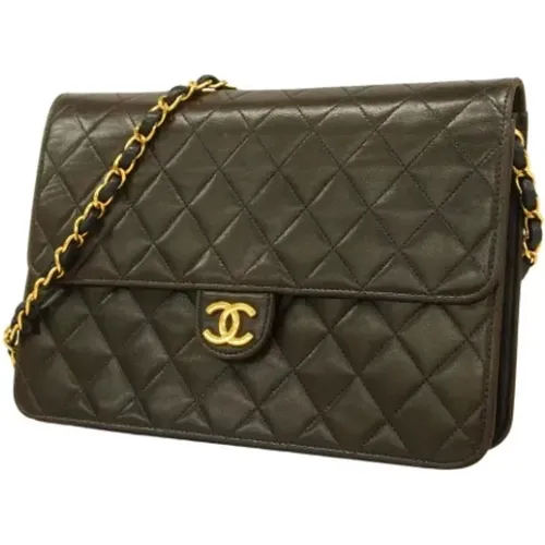 Pre-owned Leather chanel-bags , female, Sizes: ONE SIZE - Chanel Vintage - Modalova