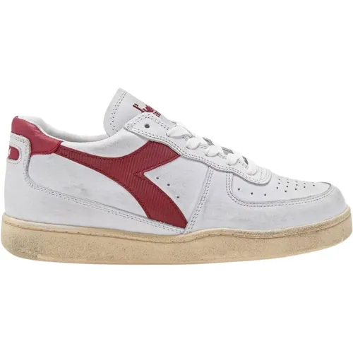 Sneakers, male, , Size: 13 US HeritageMi Basket Low Used Sneaker - Diadora - Modalova