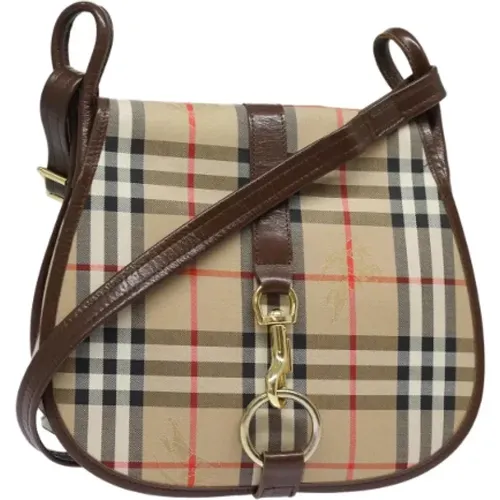 Pre-owned Canvas schultertasche - Burberry Vintage - Modalova