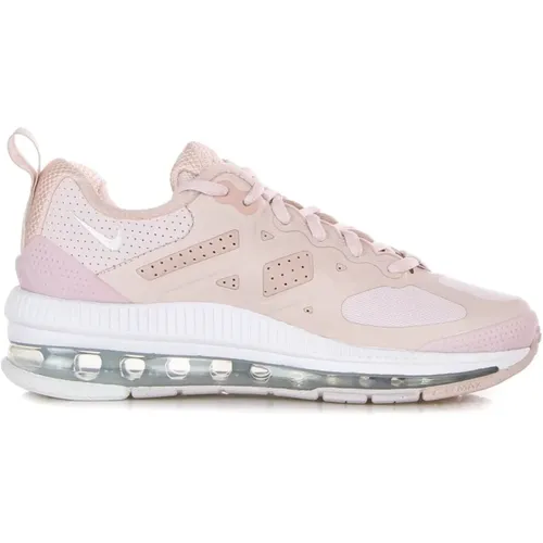 Genome Niedriger Sneaker Rosa Weiß , Damen, Größe: 36 1/2 EU - Nike - Modalova