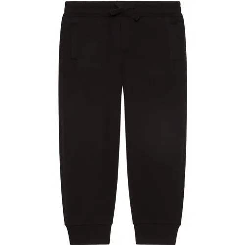 Bunte Baumwoll-Kinder-Sweatpants mit elastischen Bündchen - Dolce & Gabbana - Modalova