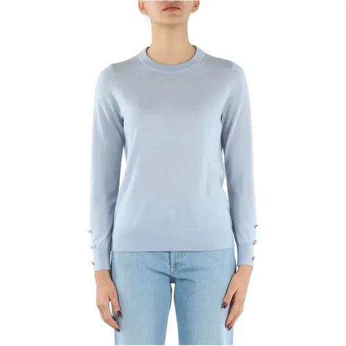 Merino Wool Crewneck Sweater , female, Sizes: S, XS - Michael Kors - Modalova