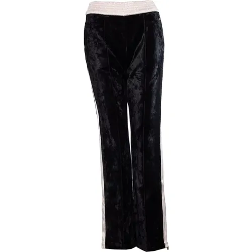 Pre- owned Velvet sports pants , female, Sizes: XS - Chanel Vintage - Modalova