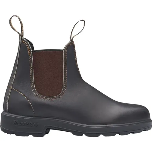 Stout Braun Lederstiefel , Herren, Größe: 40 EU - Blundstone - Modalova