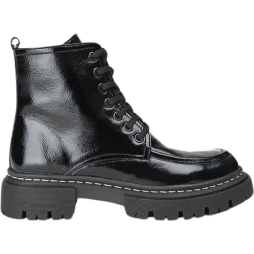 Lace-up Leather Boots , female, Sizes: 6 UK - Anaki - Modalova