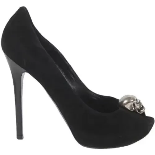 Pre-owned Pumps, female, , Size: 7 US Pre-owned Leather heels - Alexander McQueen Pre-owned - Modalova