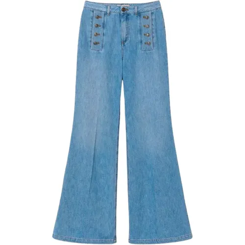 Wide Jeans , Damen, Größe: W27 - Twinset - Modalova