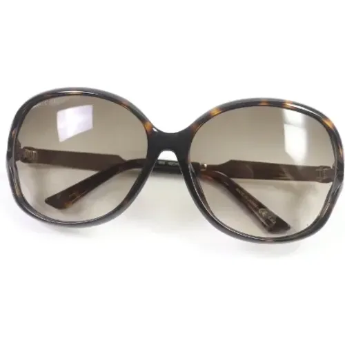 Pre-owned Accessories, female, , Size: ONE SIZE Pre-owned Plastic sunglasses - Gucci Vintage - Modalova