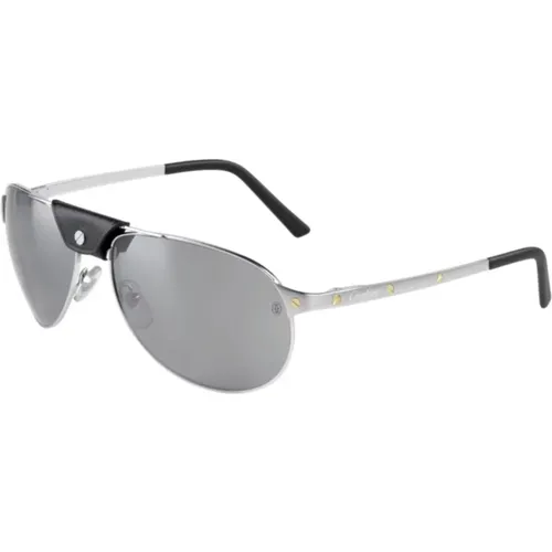 Sunglasses, unisex, , Size: ONE SIZE Stylish Ct0074S Sunglasses - Cartier - Modalova