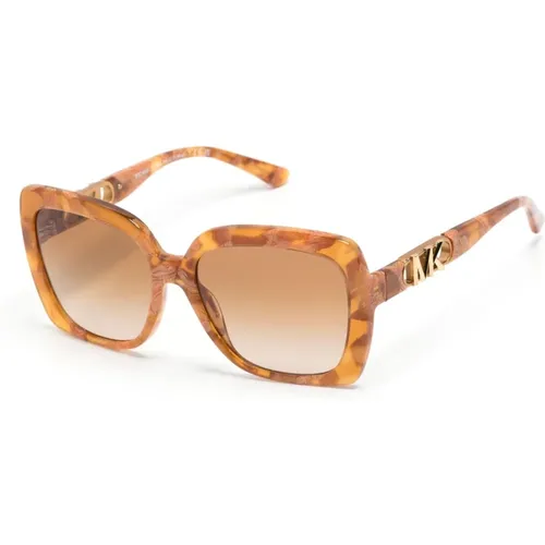 Mk2213 399913 Sonnenbrille,Stilvolle Carey Cordovan Sonnenbrille,Sunglasses - Michael Kors - Modalova