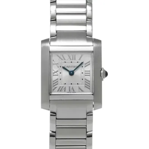 Pre-owned Watches, female, , Size: ONE SIZE Pre-owned Stainless Steel watches - Cartier Vintage - Modalova