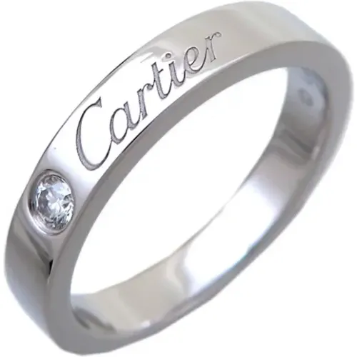 Pre-owned Platin ringe , Damen, Größe: ONE Size - Cartier Vintage - Modalova