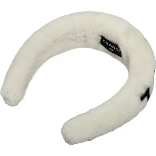 Pre-owned Accessories, female, , Size: ONE SIZE Pre-owned Leather hair-accessories - Chanel Vintage - Modalova