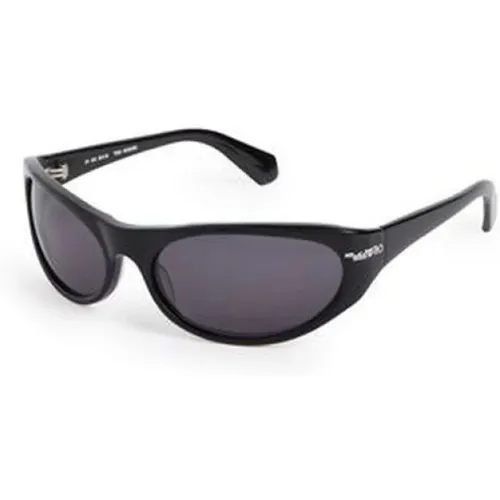 Stylish Acetate Sunglasses , unisex, Sizes: 56 MM - Off White - Modalova