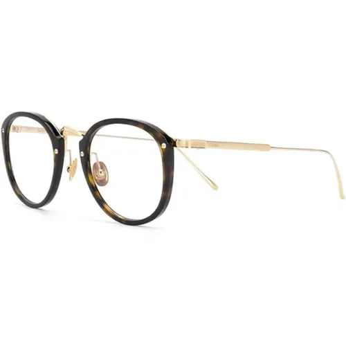 Braun/Havanna Optische Brille , unisex, Größe: 49 MM - Cartier - Modalova