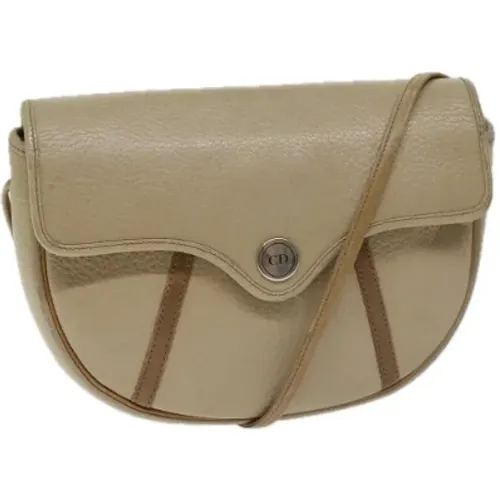 Pre-owned Cross Body Bags, female, , Size: ONE SIZE Pre-owned Leather dior-bags - Dior Vintage - Modalova