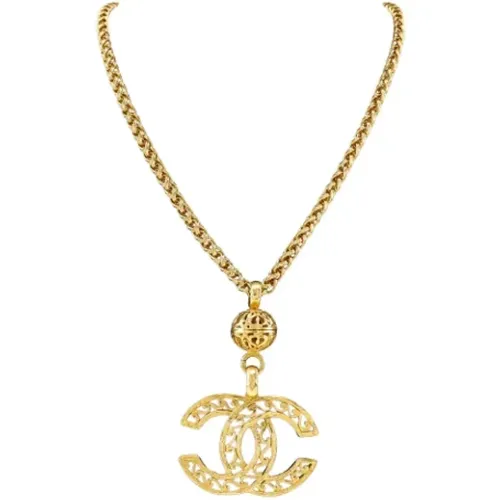 Pre-owned Jewellery, female, , Size: ONE SIZE Pre-owned Metal chanel-jewelry - Chanel Vintage - Modalova