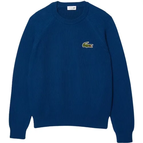 Herren Pullover Strick , Herren, Größe: S - Lacoste - Modalova