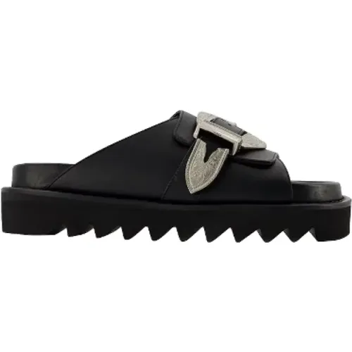 Leather Slip-on Sandals , female, Sizes: 5 UK, 3 UK - Toga Pulla - Modalova