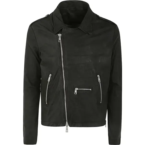 Biker Jacket , male, Sizes: 2XL, M, XL, L - Giorgio Brato - Modalova
